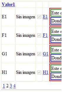 Paginación de grillas Paginación de grillas